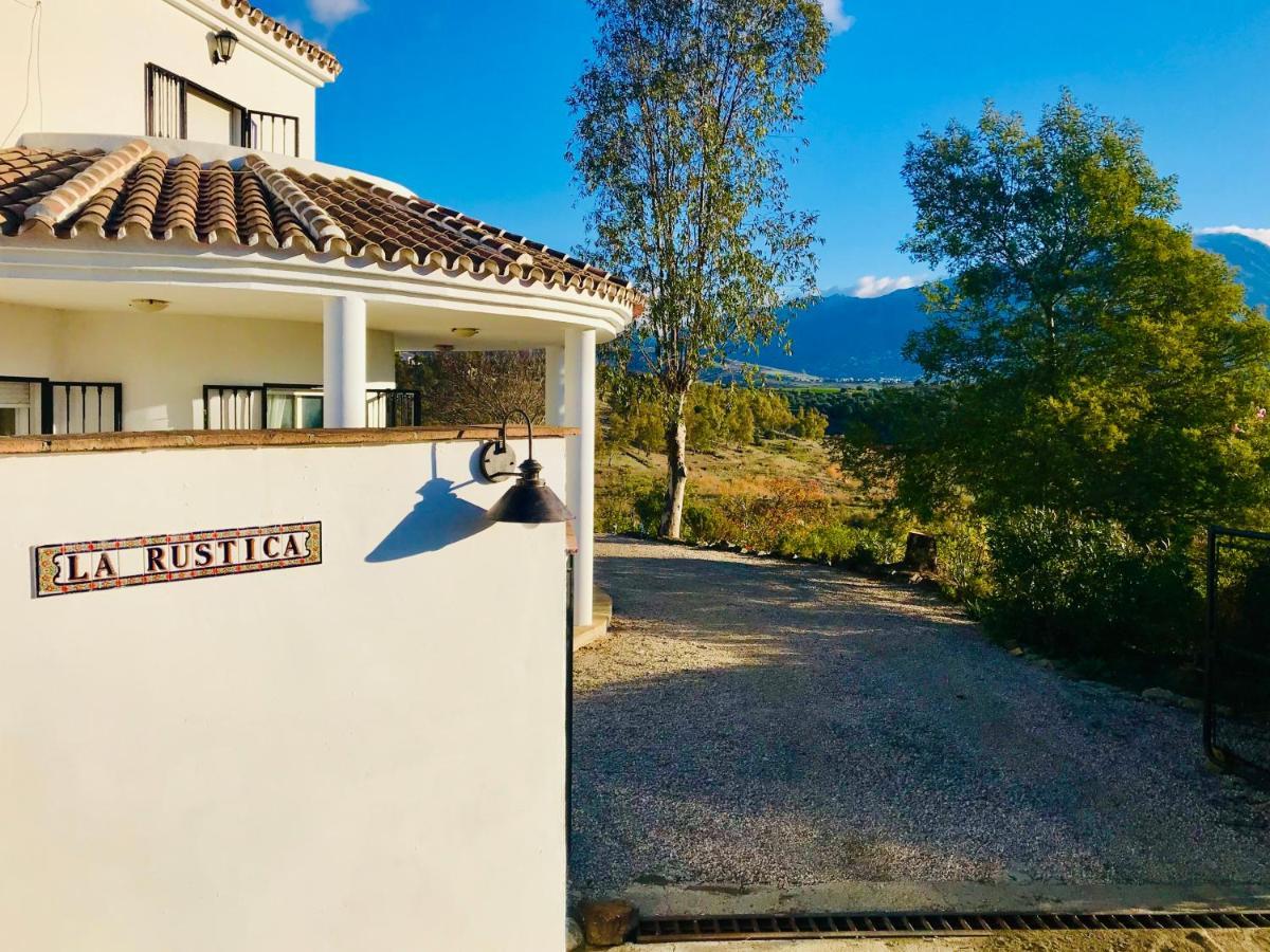 La Rustica En Vinuela, Piscina Privadaヴィラ エクステリア 写真