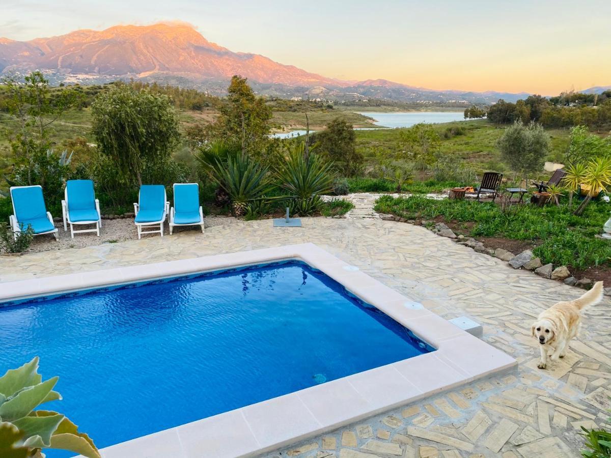 La Rustica En Vinuela, Piscina Privadaヴィラ エクステリア 写真