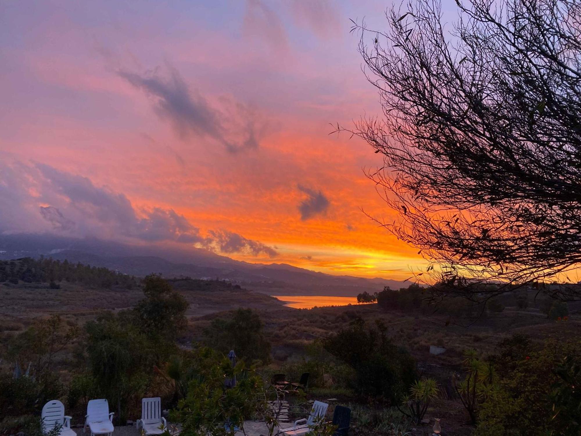 La Rustica En Vinuela, Piscina Privadaヴィラ エクステリア 写真