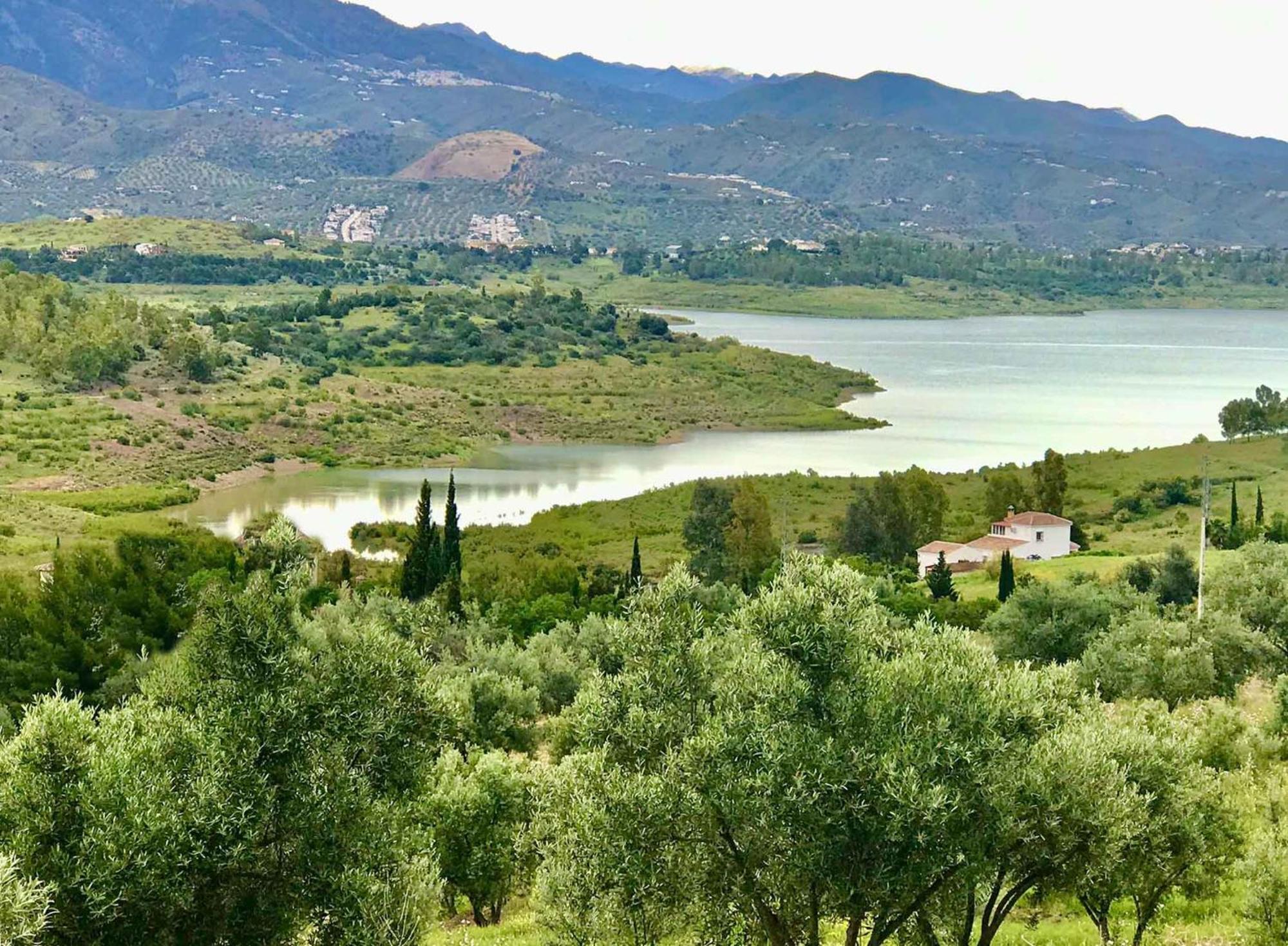 La Rustica En Vinuela, Piscina Privadaヴィラ エクステリア 写真